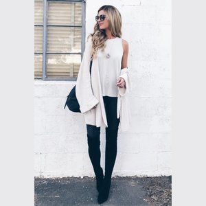 H&M Divided Faux Leather Leggings